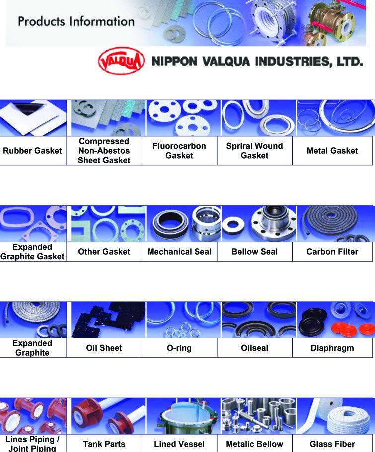 GasketNippon Valqua Insurtries Ltd Gaskets