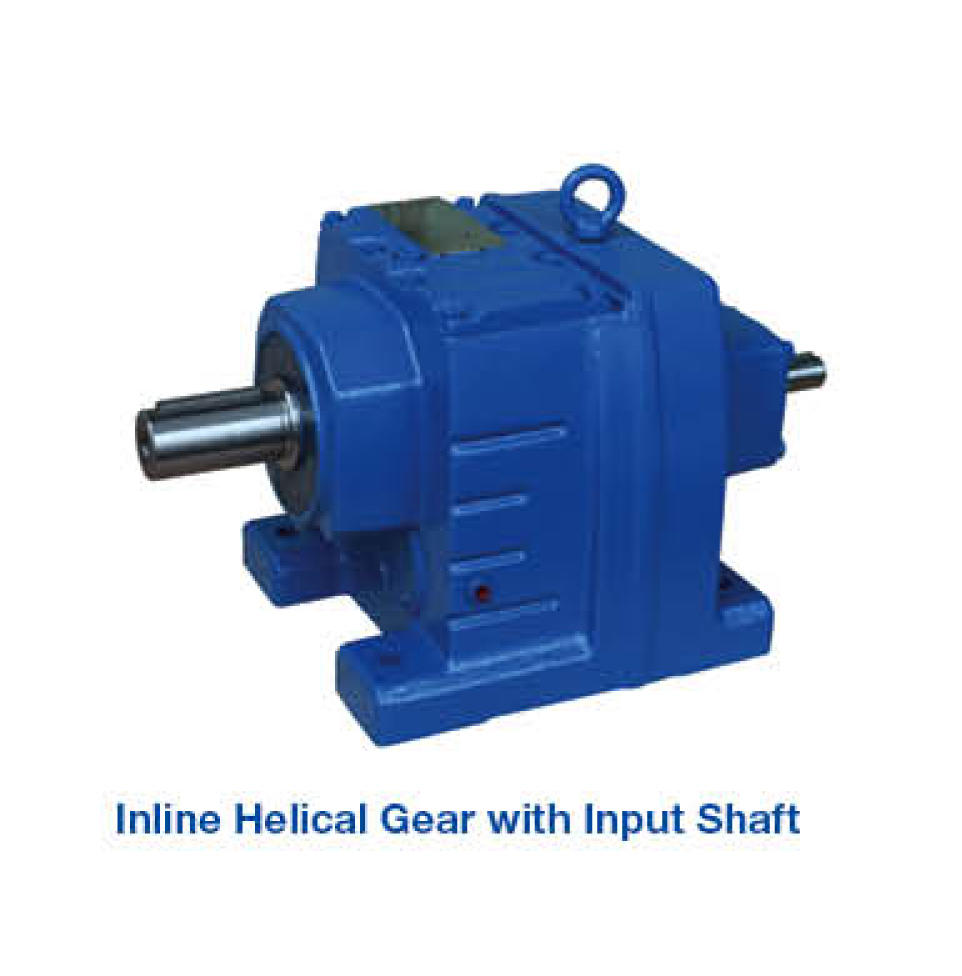 lnline Helical Gear with Input Shaft Empower Drives A