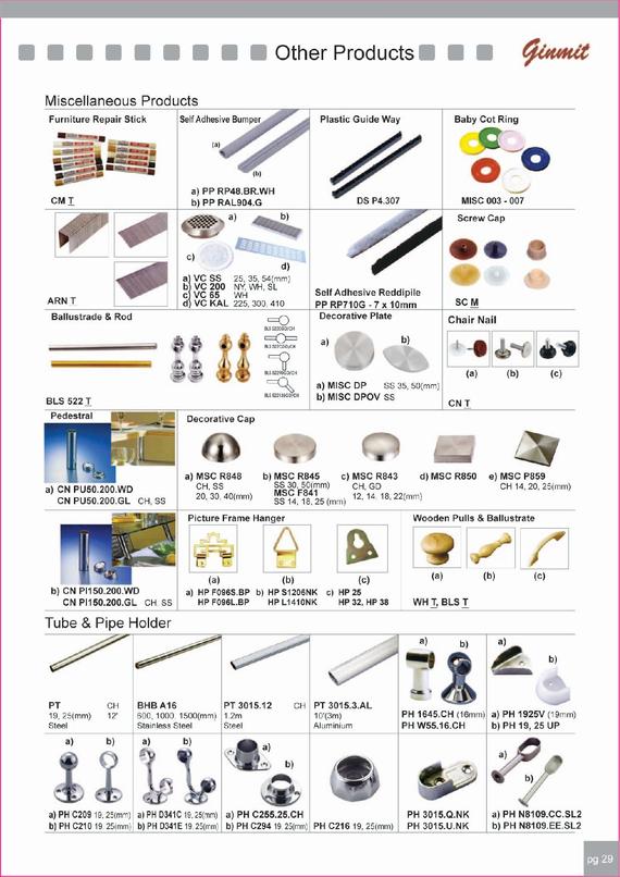 Furniture Fitting - Architecture Hardware