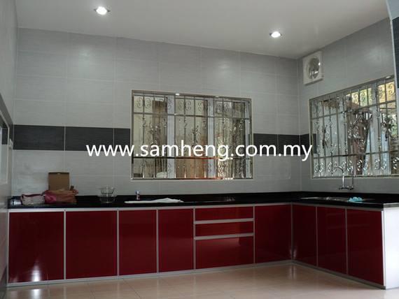 Aluminium Cabinet & Granite Top