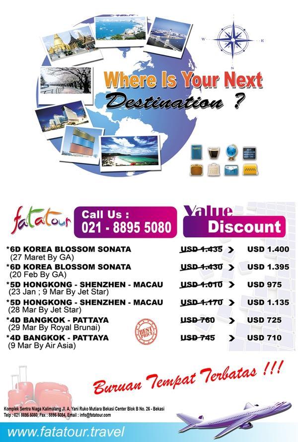 Dapatkan Paket Menarik untuk Perjalanan Anda