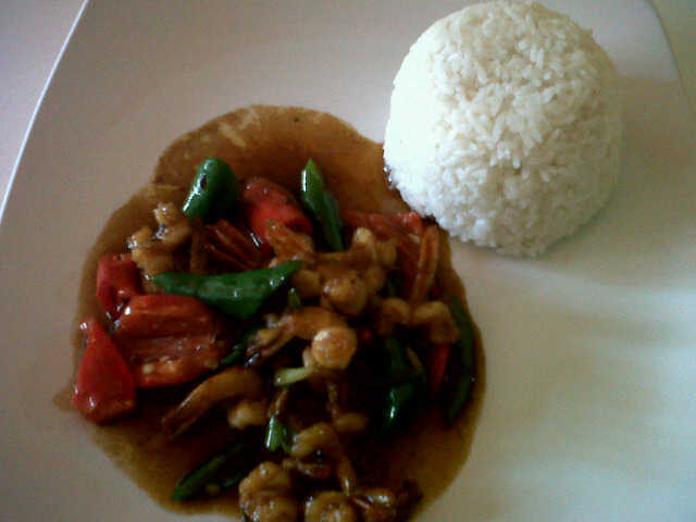 Nasi Udang Cah Cabai