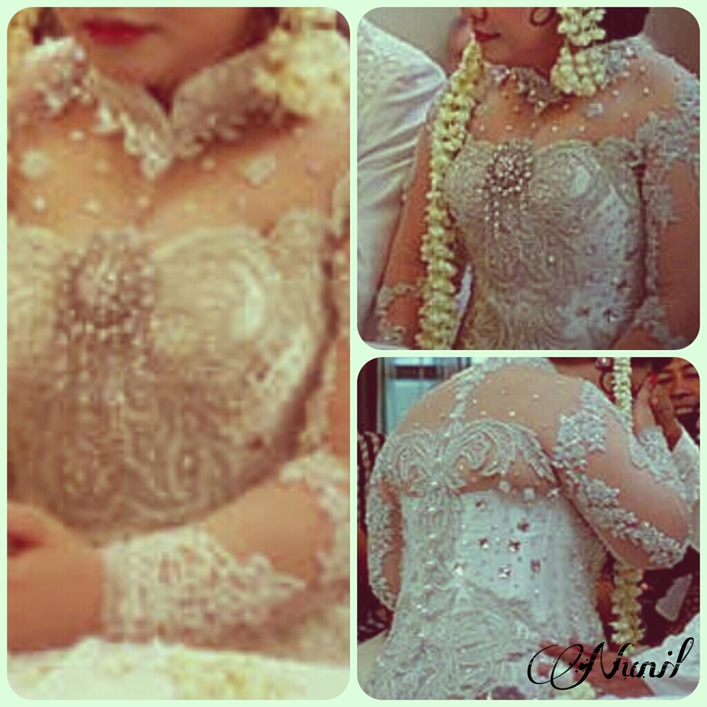 Kebaya akad 