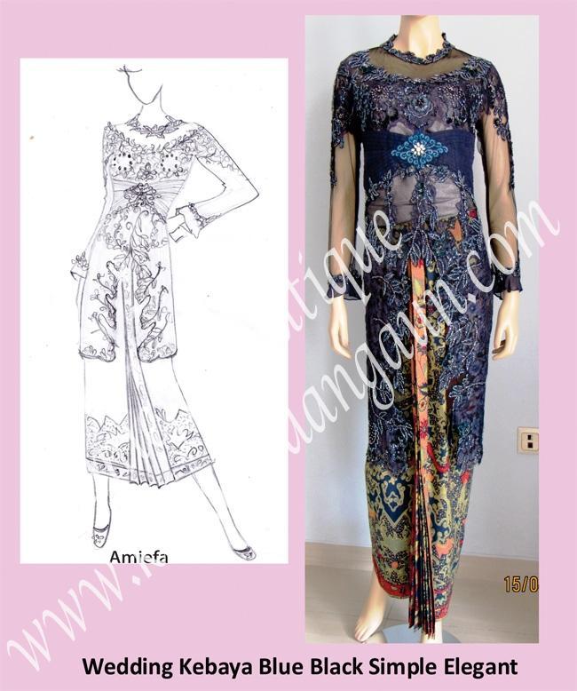 Kebaya Keluarga Pengantin Baby Blue