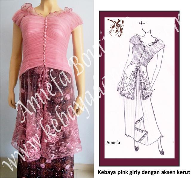 Kebaya Pink Girly   Copy