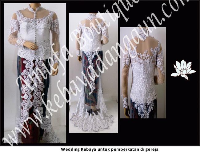 Wedding Kebaya Pemberkatan di Gereja