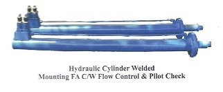 hydraulic cylinder 12