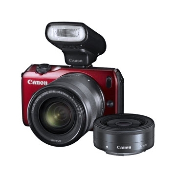 Canon EOS M Kit18-55 + 22 + S 90EX