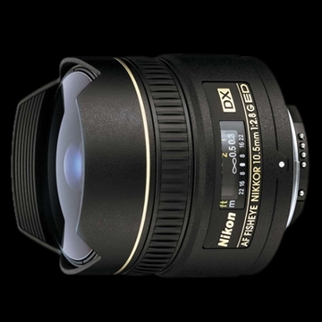 Nikon AF 10.5mm f/2.8G IF ED DX Fisheye