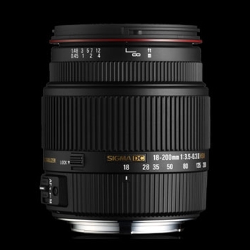 Sigma 18-200mm F3.5-6.3 II DC OS HSM