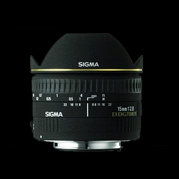 Sigma AF 15mm F/2.8 EX FISHEYE DIAGONAL