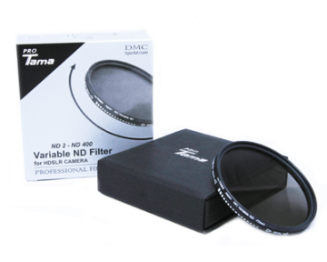 PROTAMA Variable MC ND Filter 77mm (w/ Step Down Adapter Ring 77-72mm)