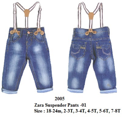 Zara Suspender Pants 2005