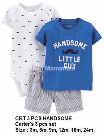 CRT 3 PCS HANDSOME