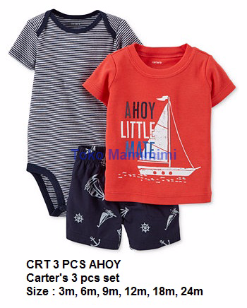 CRT 3 PCS AHOY