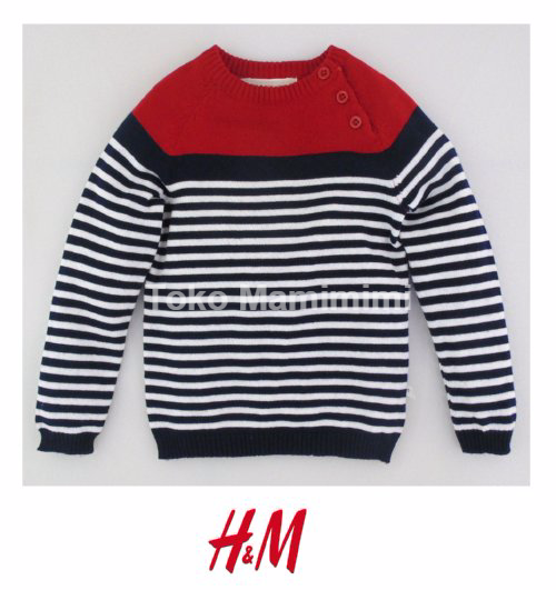 hnm sweater red
