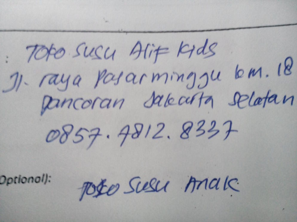 Toko Susu Alif Kids