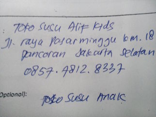 Toko Susu Alif Kids