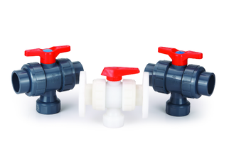 3 WAY UNION BALL VALVE