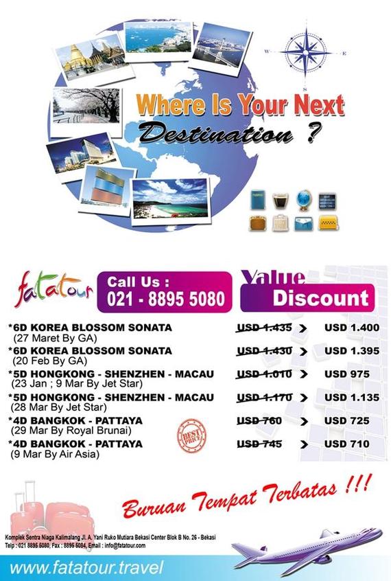 Dapatkan Paket Menarik untuk Perjalanan Anda