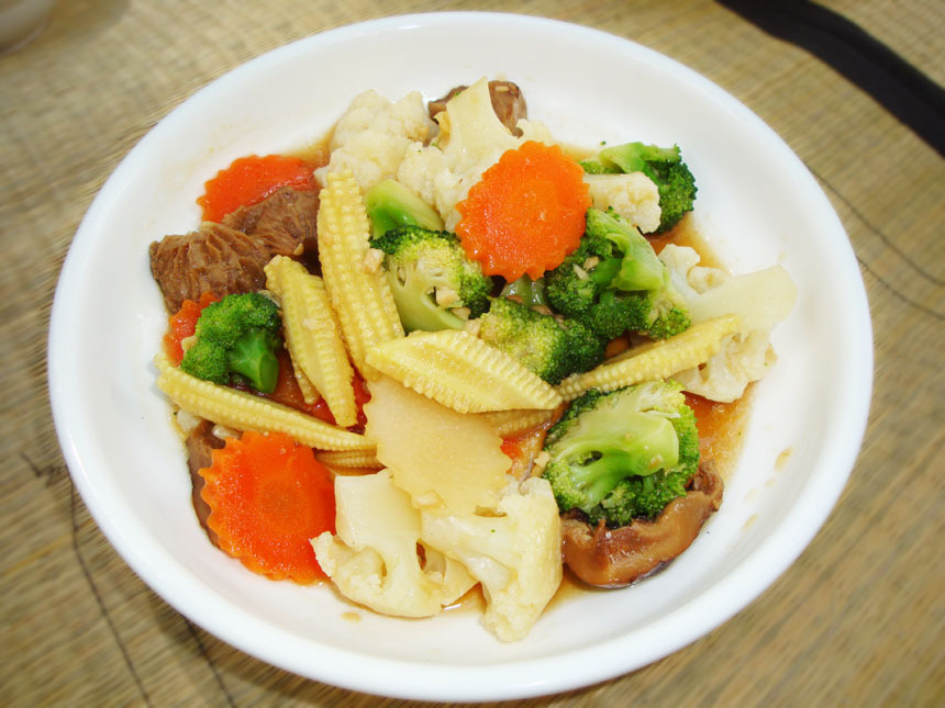 Oyster Mixed Vegetables