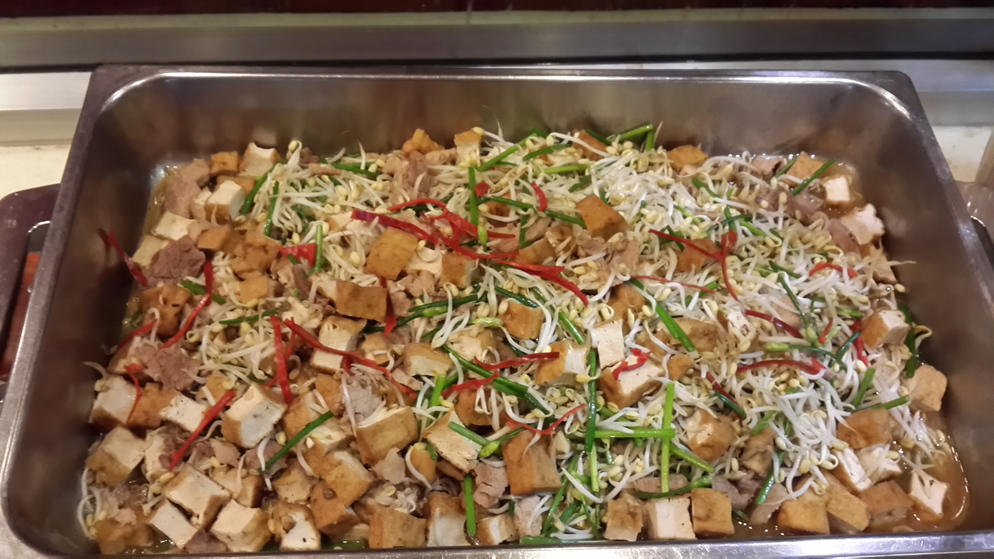 Stir Fried Tofu with Pork