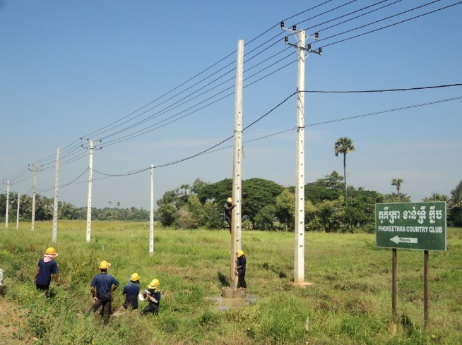Rural Grid Extension and Implementation (22kV) EDC Project (669km)