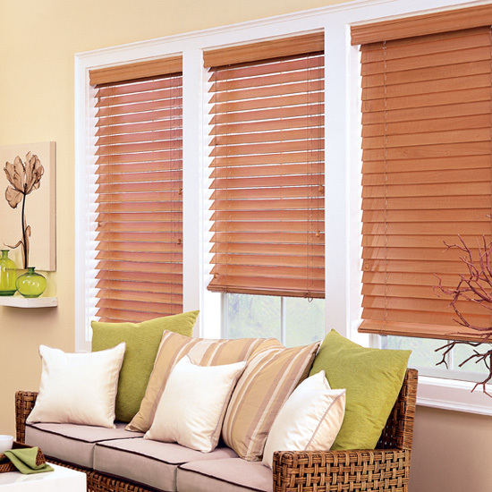 Chalet Woods wood blinds 1 