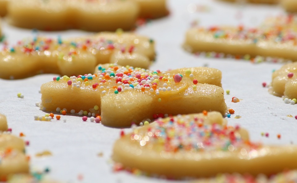 baking cookies, christmas