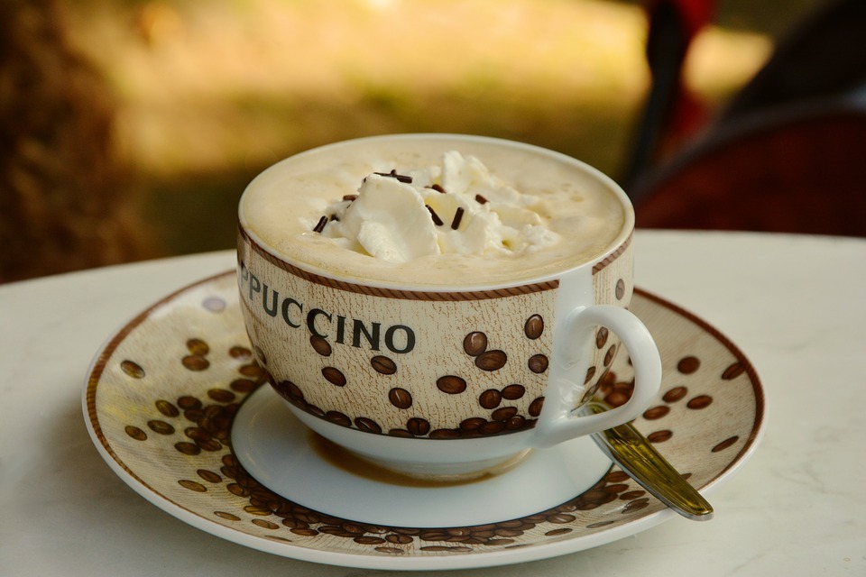 cappuccino, coffee cup