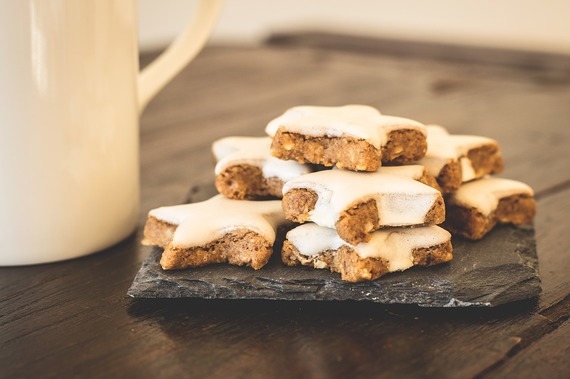 christmas cookies, pastries
