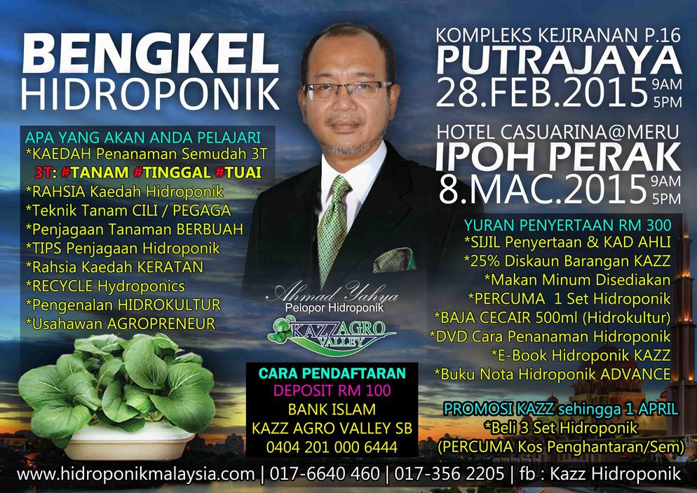 Kazz Agro Valley Sdn. Bhd. - Announcement on February 04, 2015 23:56