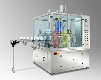 Fully Automatic 3 cavities Continuous Piece Form Filling  Sealing   Lidding System 