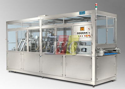 Fully Automatic 6 Cavities Continuous Piece Form Filling  Sealing   Lidding System (Linear Type)