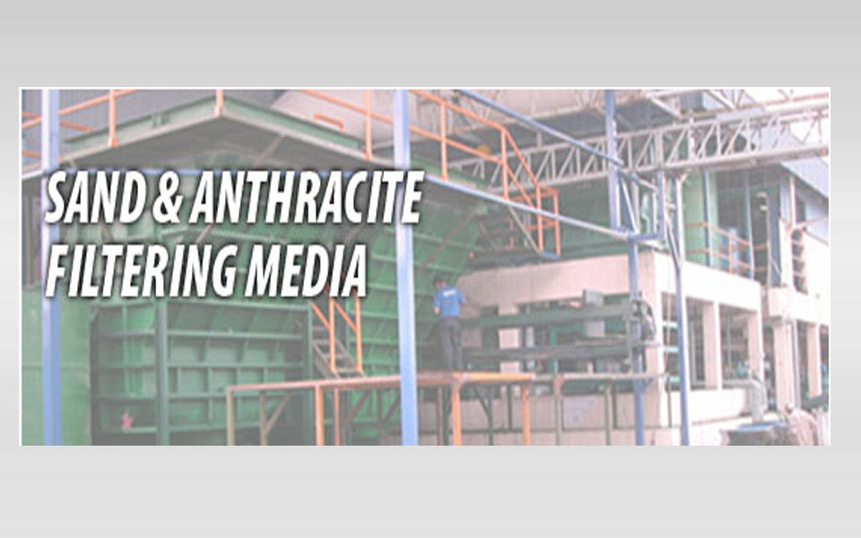 Sand   Anthracite Filtering Media