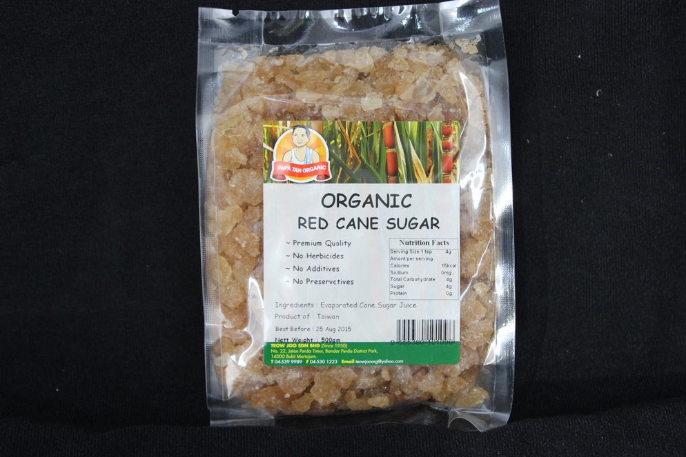 Organic Red Cane Sugar