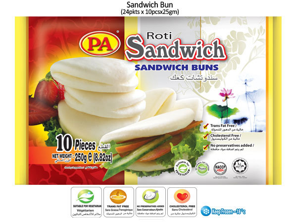 oriental sandwich bun