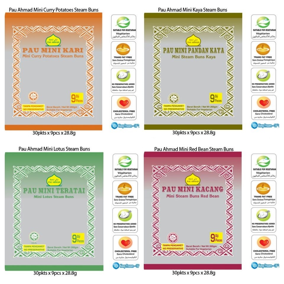Pau Ahmad Mini Steam Bun