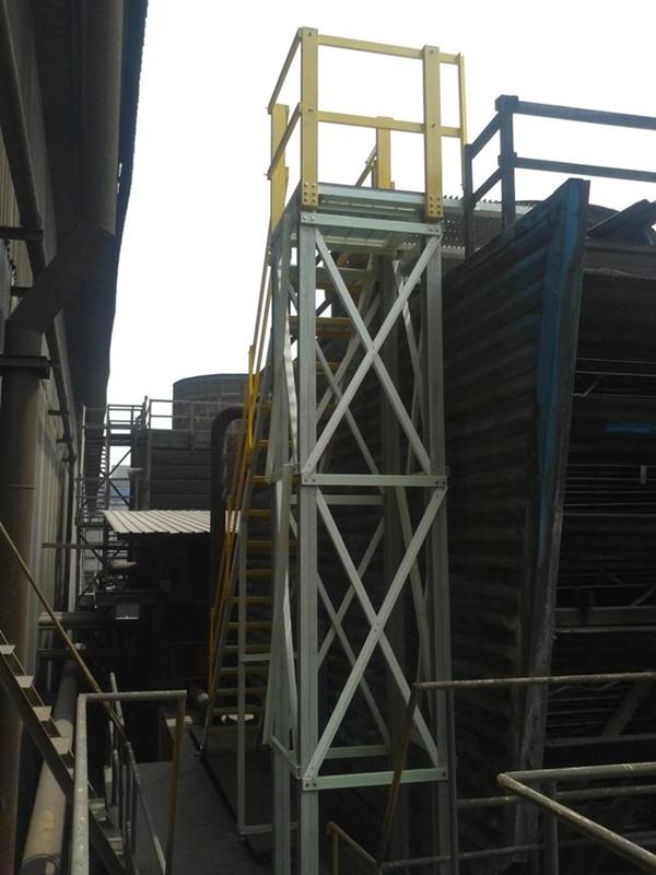 Samples installation from pultrusion products 4