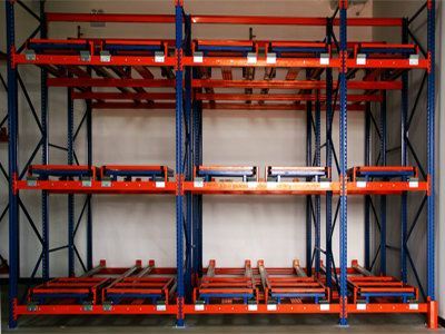 Push Back Racking System