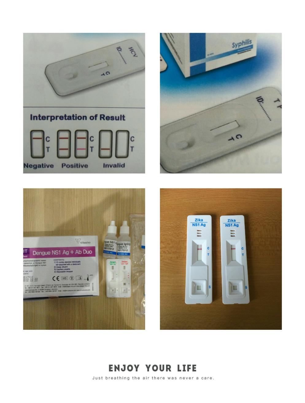 Dengue Zika  Influenza Malaria Rapid Test