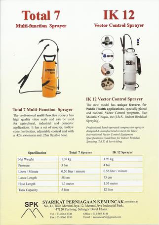 Syarikat Perniagaan Kemuncak Pest Control Equipment Supplies In Malaysia