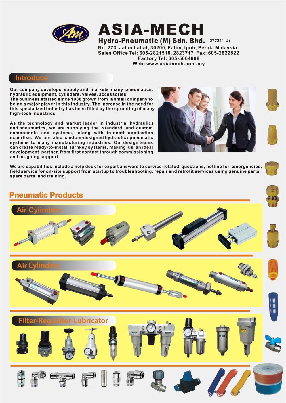 Asia-Mech Hydro-Pneumatic (M) Sdn. Bhd. in Malaysia PanPages