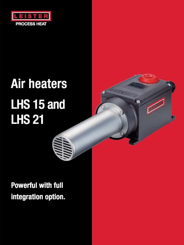 Leister Air Heater LHS series - LHS_15_21_ENG