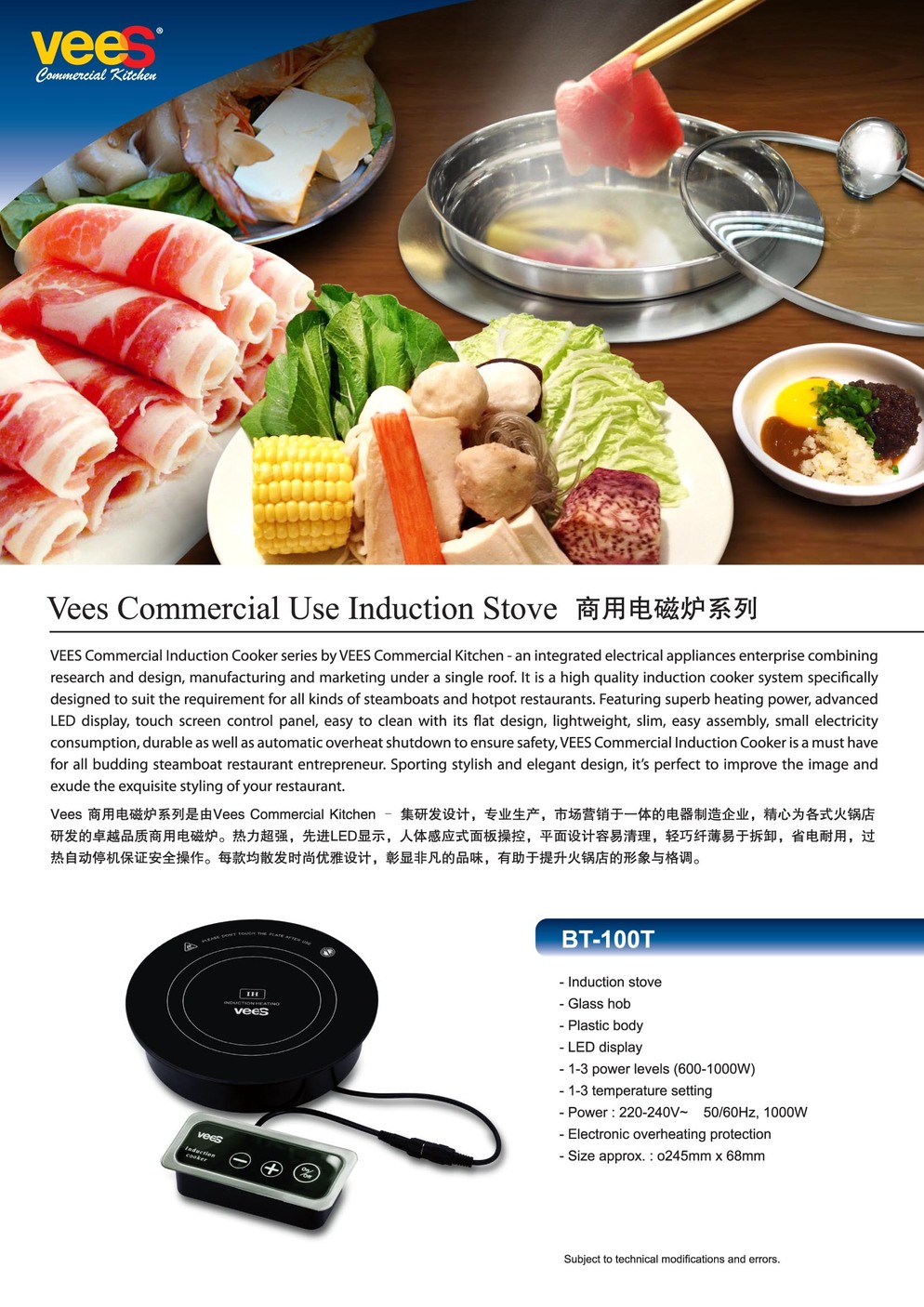 Induction Fryer   Front   2013   FA copy