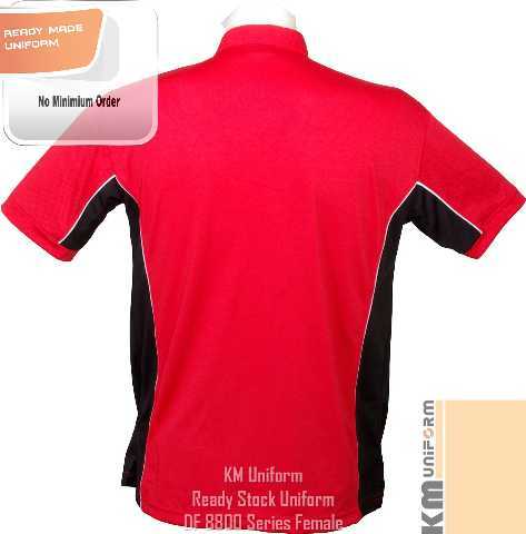 DF 8805 Red Female Back