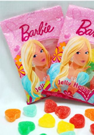 50g Barbie Jelly Heart