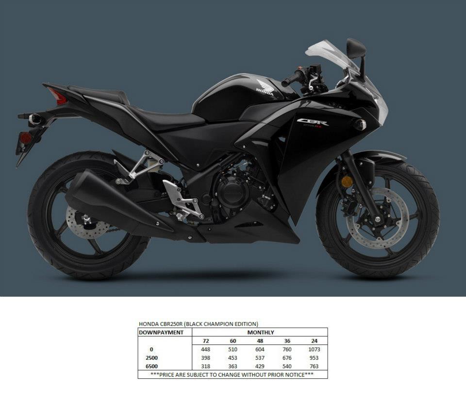 Honda CBR250R (Black Champion Edition)