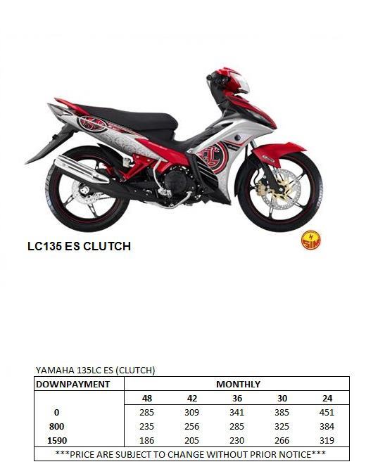 Yamaha 135LC ES (Clutch)