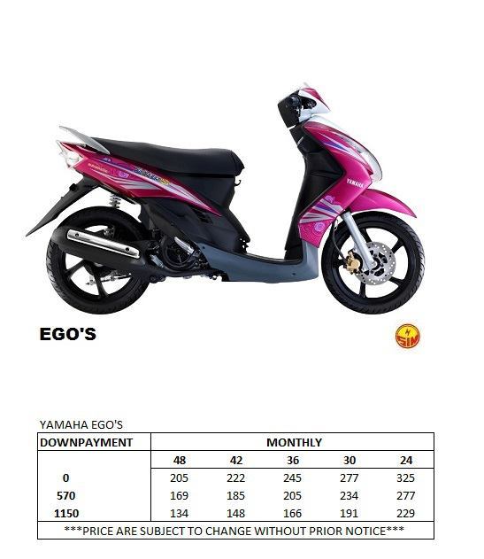 Yamaha Ego's